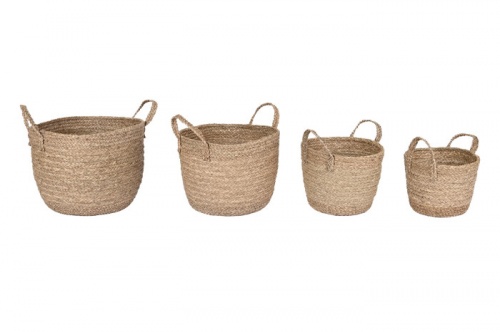 imagen principal CESTA SET 4 SEAGRASS 40X40X41 NATURAL