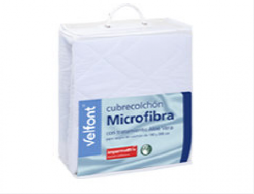 imagen principal Cubre colchón Microfibra Aloe Vera Reversible