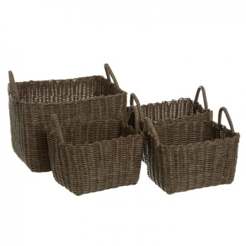 imagen principal S/4 CESTO NATURAL LIFE FIBRA 39 X 30 X 25 CM